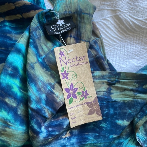 NWT Nectar Tie Dye Goddess Dress - Picture 12 of 13